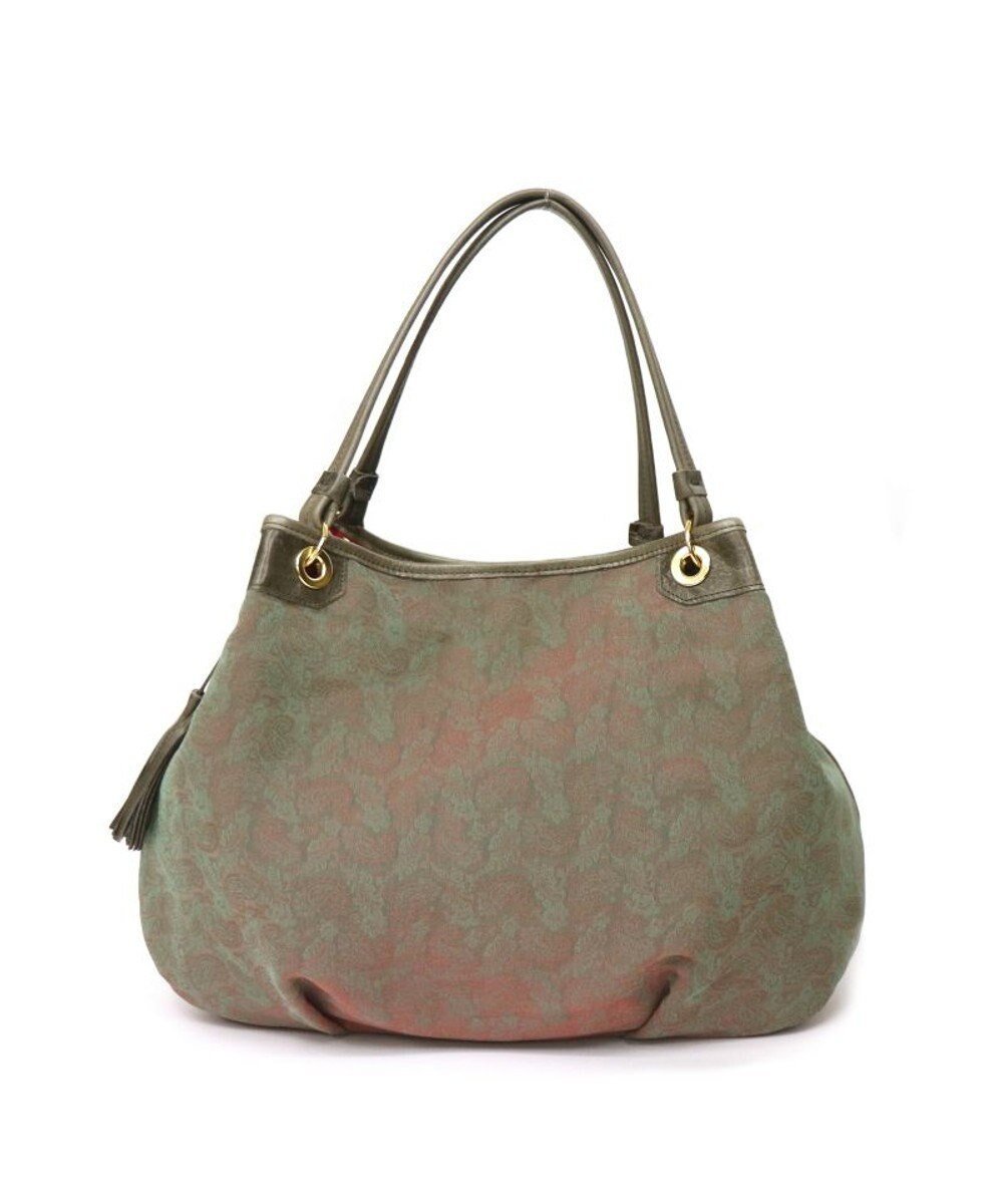 【レガロフェリーチェ/Regalo Felice】の【A4サイズ収納可 / 軽量】トート大 / REGALO インテリア・キッズ・メンズ・レディースファッション・服の通販 founy(ファニー) 　ファッション　Fashion　レディースファッション　Fashion for Women　バッグ　Bags　軽量　Lightweight, Ultra Light　フリンジ　Fringe, Tassel　ポケット　Pocket, Pocket Detail　GR(グリーン)|ID: prp329100004675297 ipo3291000000034307011