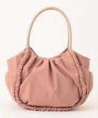 【イザック/Y'SACCS】の【Y SACCS vous et】シャーリングミニトート ピンクベージュ|ID: prp329100004675300 ipo3291000000034307042