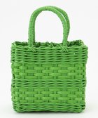 【ラ バガジェリー/LA BAGAGERIE】の【maison vert】【再生ポリエチレン使用】チューブかごバッグ 人気、トレンドファッション・服の通販 founy(ファニー) ファッション Fashion レディースファッション Fashion for Women バッグ Bags アウトドア Outdoor Clothing 財布 Wallet, Purse チューブ Tube, Tube Top ハンカチ Handkerchief, Hanky おすすめ Recommended / Our Picks エレガント 上品 Elegant thumbnail グリーン|ID: prp329100004675303 ipo3291000000034307090