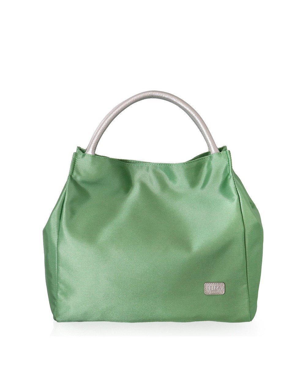 【イビサ/IBIZA】のフガール ナイロン ハンドバッグ インテリア・キッズ・メンズ・レディースファッション・服の通販 founy(ファニー) 　ファッション　Fashion　レディースファッション　Fashion for Women　バッグ　Bags　シンプル　Simple, Minimal　ポケット　Pocket, Pocket Detail　マグネット　Magnet, Magnetic Closure　リラックス　Relax, Relaxed Fit　おすすめ　Recommended / Our Picks　夏　Summer　エレガント 上品　Elegant　薄緑|ID: prp329100004675310 ipo3291000000034314261