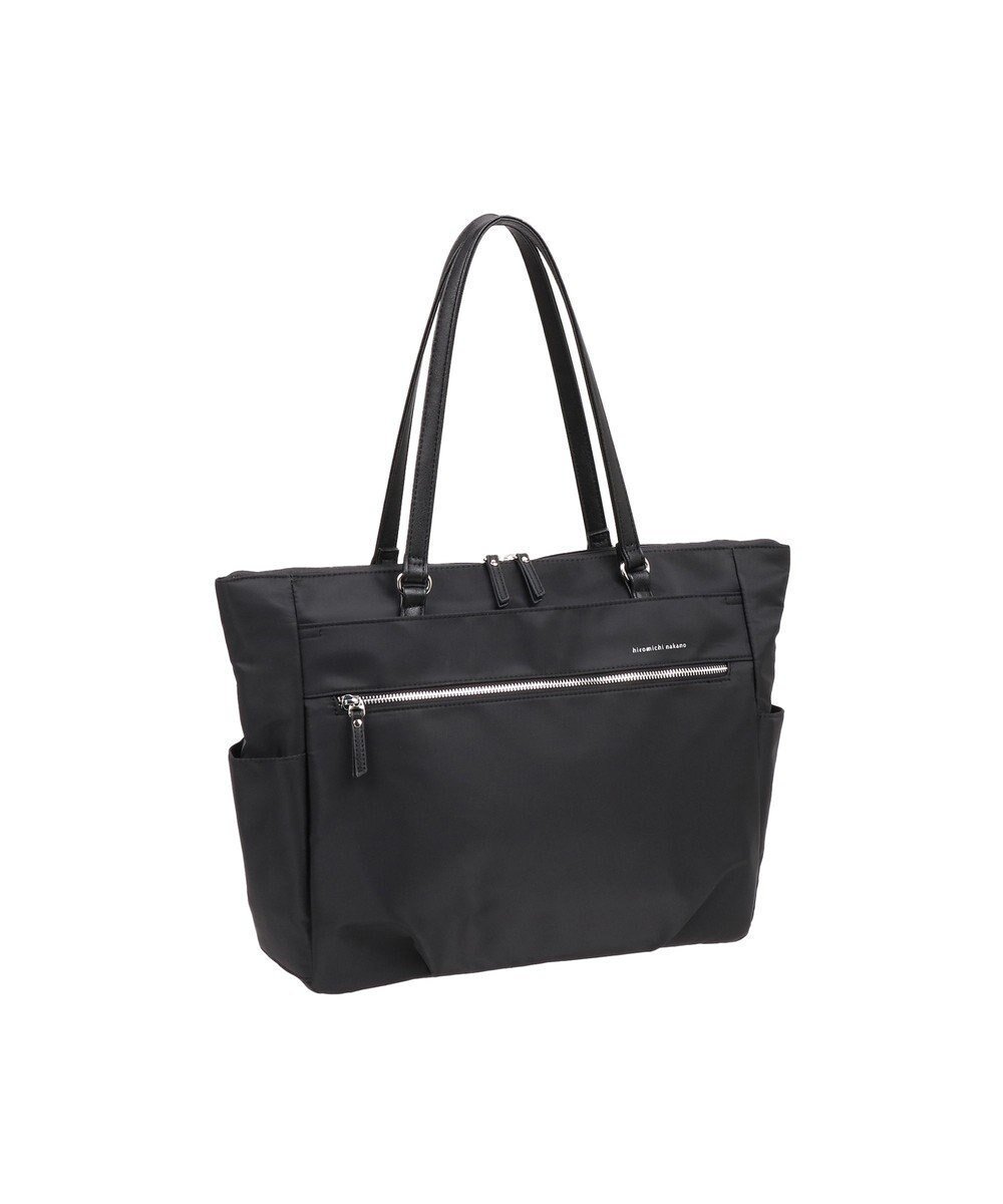【エースバッグズアンドラゲッジ/ACE BAGS & LUGGAGE】のhiromichi nakano アイディール トートバッグ 17267 ヒロミチナカノ インテリア・キッズ・メンズ・レディースファッション・服の通販 founy(ファニー) 　ファッション　Fashion　レディースファッション　Fashion for Women　バッグ　Bags　フロント　Front, Front Design　ポケット　Pocket, Pocket Detail　マグネット　Magnet, Magnetic Closure　傘　Umbrella, Parasol　ブラック|ID: prp329100004675315 ipo3291000000034314325