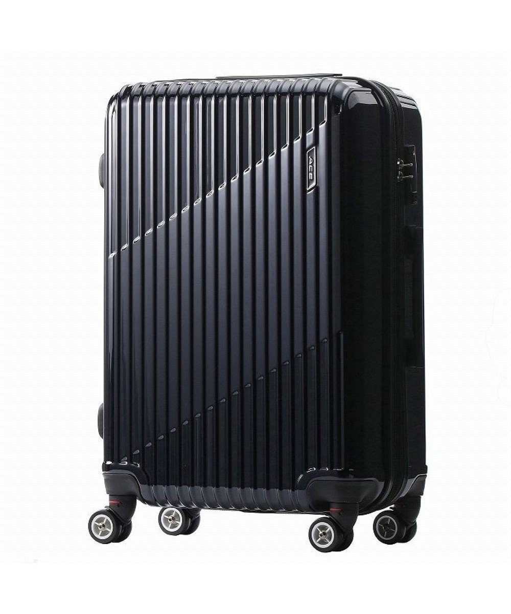 【エースバッグズアンドラゲッジ/ACE BAGS & LUGGAGE】のACE クレスタ スーツケース 5~7泊 64~70L エキスパンド機能 06317 エース インテリア・キッズ・メンズ・レディースファッション・服の通販 founy(ファニー) 　ファッション　Fashion　レディースファッション　Fashion for Women　スーツ　Business Suits & Workwear　スーツケース キャリーケース　Suitcase / Carry Case　ポケット　Pocket, Pocket Detail　ブラック|ID: prp329100004675317 ipo3291000000033784817