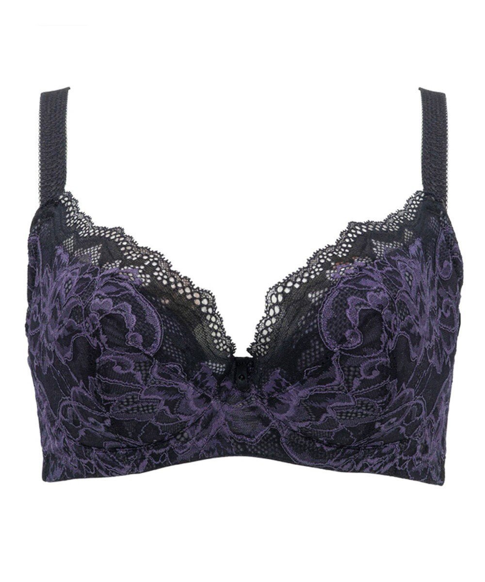 【ブラデリス ニューヨーク/BRADELIS New York】の【BRADELIS New York / コンパクト補整ブラ】クイックサポートブラ23S1 着痩せが叶うグラマーさん向け補整ブラ インテリア・キッズ・メンズ・レディースファッション・服の通販 founy(ファニー) 　ファッション　Fashion　レディースファッション　Fashion for Women　アンダー　Underwear Essentials　クッション　Cushion, Throw Pillow　コンパクト　Compact, Small Size　ショーツ　Shorts, Short Pants　パターン　Pattern, Design Print　ブラジャー　Bra, Lingerie　ポケット　Pocket, Pocket Detail　ラップ　Wrap, Wrap Design　レース　Lace, Lace Fabric　エレガント 上品　Elegant　ミッドナイト|ID: prp329100004675320 ipo3291000000033784836