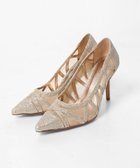 【グレース コンチネンタル/GRACE CONTINENTAL】のラインパターンパンプス 人気、トレンドファッション・服の通販 founy(ファニー) ファッション Fashion レディースファッション Fashion for Women スマート Smart, Elegant チュール Tulip, Tulip Motif ハイヒール High Heels, Heeled Shoes thumbnail ゴールド|ID: prp329100004675328 ipo3291000000034314578