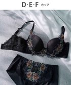 【ウィング/Wing】のWing Lesiage 【2820シリーズ】 ブラジャー 脇すっきりの着やせシルエット 背中の段差軽減 ウイング/ワコール PB2821 ブラック|ID: prp329100004675346 ipo3291000000033784906