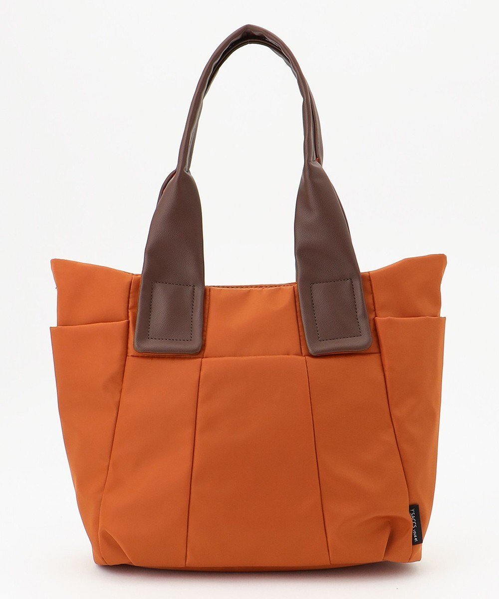 【イザック/Y'SACCS】の【Y SACCS vous et】ナイロンキリカエ2WAYトート Mサイズ インテリア・キッズ・メンズ・レディースファッション・服の通販 founy(ファニー) ファッション Fashion レディースファッション Fashion for Women バッグ Bags スマート Smart, Elegant ポケット Pocket, Pocket Detail ワイド Wide, Wide Fit エレガント 上品 Elegant 切替 Switching, Contrast Panel レンガブラウン|ID: prp329100004675347 ipo3291000000034305850