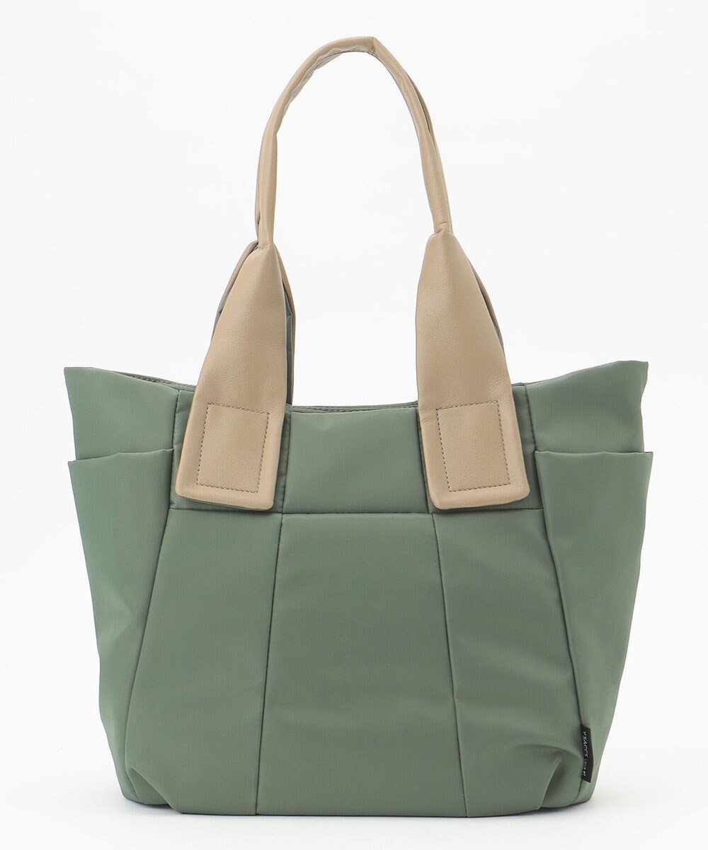 【イザック/Y'SACCS】の【Y SACCS vous et】ナイロンキリカエ2WAYトート Mサイズ インテリア・キッズ・メンズ・レディースファッション・服の通販 founy(ファニー) ファッション Fashion レディースファッション Fashion for Women バッグ Bags スマート Smart, Elegant ポケット Pocket, Pocket Detail ワイド Wide, Wide Fit エレガント 上品 Elegant 切替 Switching, Contrast Panel ライトグリーン|ID: prp329100004675347 ipo3291000000034305853