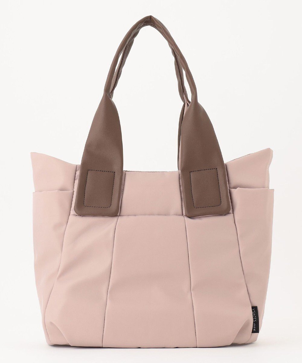 【イザック/Y'SACCS】の【Y SACCS vous et】ナイロンキリカエ2WAYトート Mサイズ インテリア・キッズ・メンズ・レディースファッション・服の通販 founy(ファニー) ファッション Fashion レディースファッション Fashion for Women バッグ Bags スマート Smart, Elegant ポケット Pocket, Pocket Detail ワイド Wide, Wide Fit エレガント 上品 Elegant 切替 Switching, Contrast Panel ピンクベージュ|ID: prp329100004675347 ipo3291000000034305855