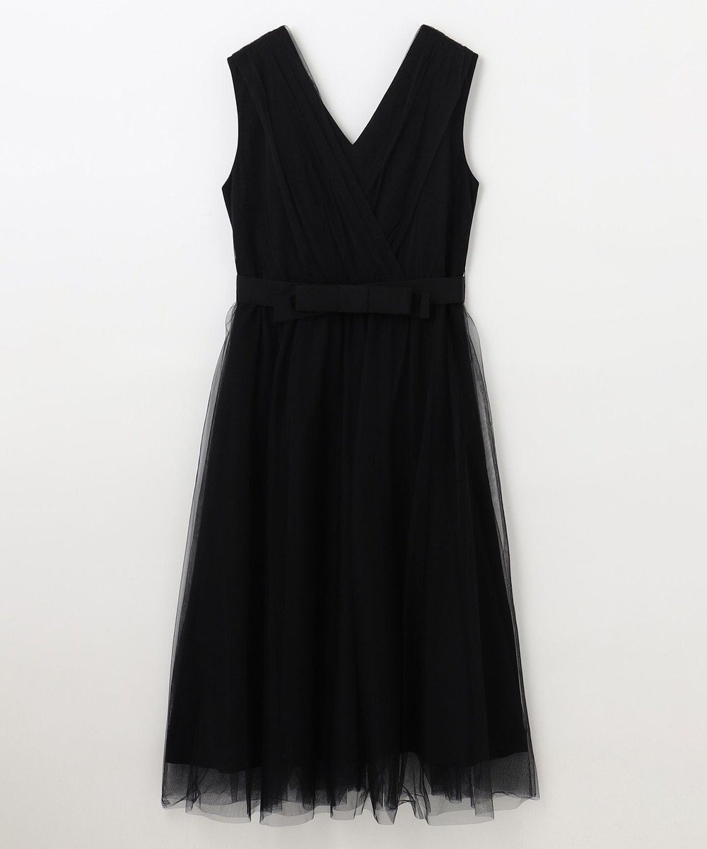【グレース コンチネンタル/GRACE CONTINENTAL】のチュールドレープドレス 人気、トレンドファッション・服の通販 founy(ファニー) 　ファッション　Fashion　レディースファッション　Fashion for Women　ワンピース　Dresses　フォーマル・パーティードレス・結婚式用ドレス　Elegant & Casual Dresses　クラシカル　Classical, Vintage-Inspired　コレクション　Collection, Seasonal Line　スペシャル　Special, Limited Edition　チュール　Tulip, Tulip Motif　ドレス　Dress, One-Piece　フェミニン　Feminine, Girly　リボン　Ribbon, Bow　夏　Summer　S/S・春夏　SS, Spring/Summer, Warm Season　A/W・秋冬　Autumn/Winter　 other-1|ID: prp329100004675354 ipo3291000000033784939