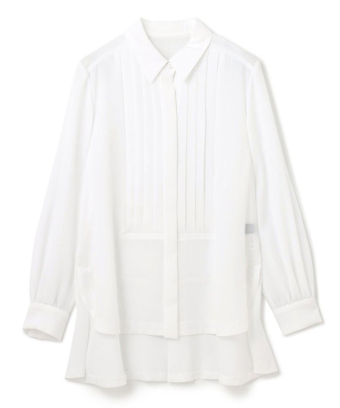 【グレース コンチネンタル/GRACE CONTINENTAL】のロングテールドレスシャツ インテリア・キッズ・メンズ・レディースファッション・服の通販 founy(ファニー) https://founy.com/ ファッション Fashion レディースファッション Fashion for Women トップス・カットソー Cut & Sew Tops シャツ・ブラウス・オフィスカジュアル Elegant Blouses & Button-Ups ワンピース Dresses フォーマル・パーティードレス・結婚式用ドレス Elegant & Casual Dresses インナー Innerwear コレクション Collection, Seasonal Line シンプル Simple, Minimal ジャケット Jacket, Outerwear スペシャル Special, Limited Edition ドレス Dress, One-Piece フォーマル Formal, Dressy フロント Front, Front Design 夏 Summer S/S・春夏 SS, Spring/Summer, Warm Season A/W・秋冬 Autumn/Winter ビジネス 仕事 通勤 Business / Work / Commuting |ID: prp329100004675358 ipo3291000000033784949