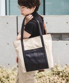 【ユーシ/YUSHI】のEVER - TOTE BAG ナイロン 本革 トートバッグ ベージュ|ID: prp329100004675365 ipo3291000000034315194