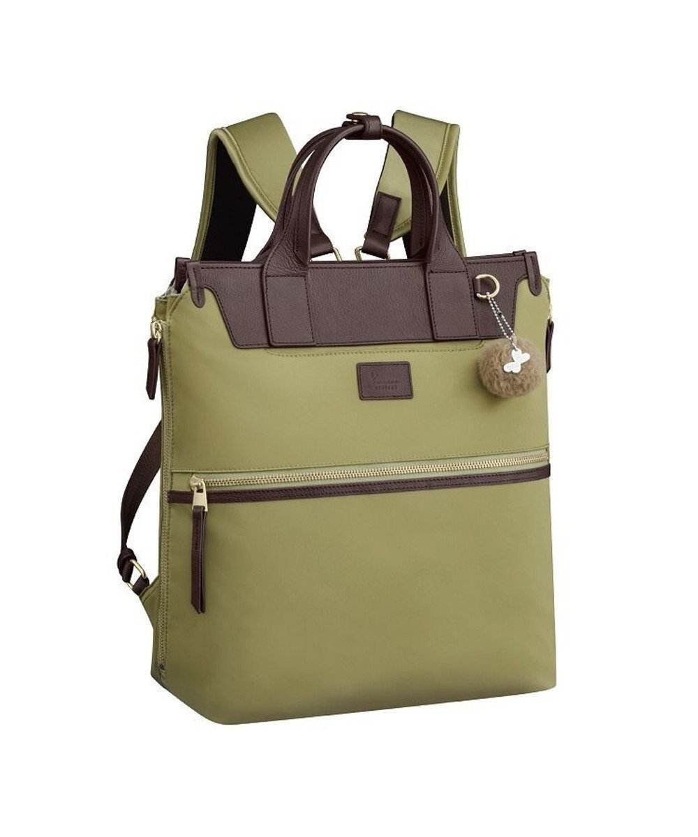 【エースバッグズアンドラゲッジ/ACE BAGS & LUGGAGE】のKanana project PJ-14 リュックサック 17315 カナナプロジェクト インテリア・キッズ・メンズ・レディースファッション・服の通販 founy(ファニー) 　ファッション　Fashion　レディースファッション　Fashion for Women　バッグ　Bags　傘　Umbrella, Parasol　抗菌　Antibacterial, Bacteria-Resistant　トラベル　Travel, Travel Gear　フォルム　Silhouette, Form　フロント　Front, Front Design　ポケット　Pocket, Pocket Detail　リュック　Backpack, Rucksack　リラックス　Relax, Relaxed Fit　ビジネス 仕事 通勤　Business / Work / Commuting　ピスタチオグリーン|ID: prp329100004675369 ipo3291000000034315227