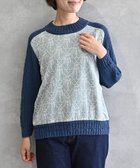 【ムーク/muuc】の〈ドライタッチ高品質インド超長綿〉イラカ刺繍コットンプルオーバー ブルー|ID: prp329100004675374 ipo3291000000034315286