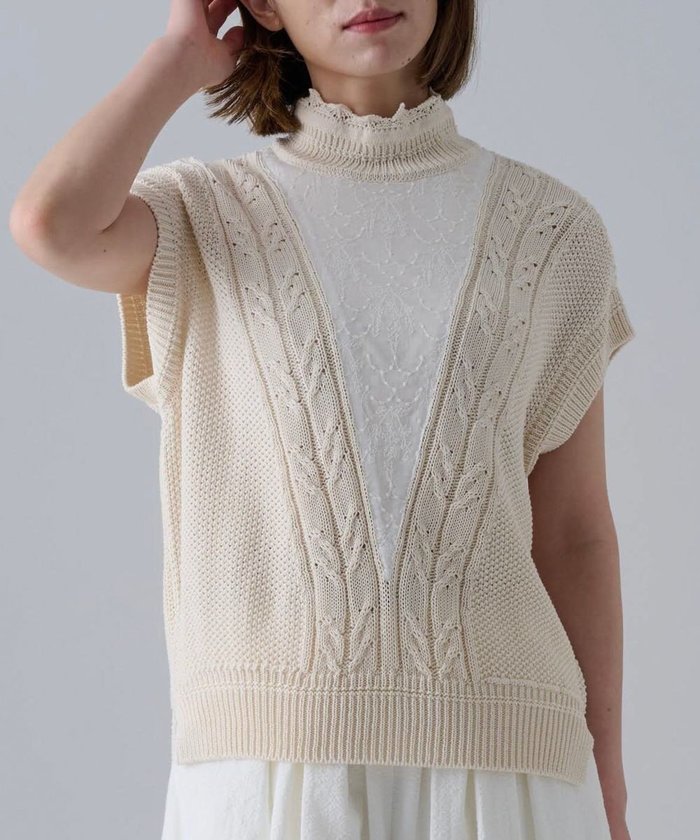 【ムーク/muuc】の〈ドライタッチ高品質インド超長綿〉イラカ刺繍コットンベスト インテリア・キッズ・メンズ・レディースファッション・服の通販 founy(ファニー) https://founy.com/ ファッション Fashion レディースファッション Fashion for Women アウター Coat / Outerwear Collection トップス・カットソー Cut & Sew Tops ベスト&ジレ / 重ね着スタイル Vests & Gilets インド Indian Textile 春 Spring キャンバス Canvas, Canvas Fabric 定番 Standard, Basic Item 手編み Hand-Knitted, Handmade Knit パターン Pattern, Design Print ベスト Vest, Waistcoat ロング Long, Long-Length S/S・春夏 SS, Spring/Summer, Warm Season 再入荷 Restock / Back in Stock 夏 Summer |ID: prp329100004675377 ipo3291000000034315330