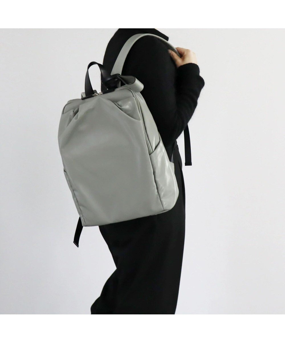 【ペレボルサ/PELLE BORSA】の13インチPCギャザーリュック Cheers チアーズ 4650 インテリア・キッズ・メンズ・レディースファッション・服の通販 founy(ファニー) 　ファッション　Fashion　レディースファッション　Fashion for Women　バッグ　Bags　エレガント 上品　Elegant　ギャザー　Gathered, Ruffled　クッション　Cushion, Throw Pillow　抗菌　Antibacterial, Bacteria-Resistant　ポケット　Pocket, Pocket Detail　マグネット　Magnet, Magnetic Closure　リュック　Backpack, Rucksack　おすすめ　Recommended / Our Picks　セージ|ID: prp329100004675384 ipo3291000000034263474