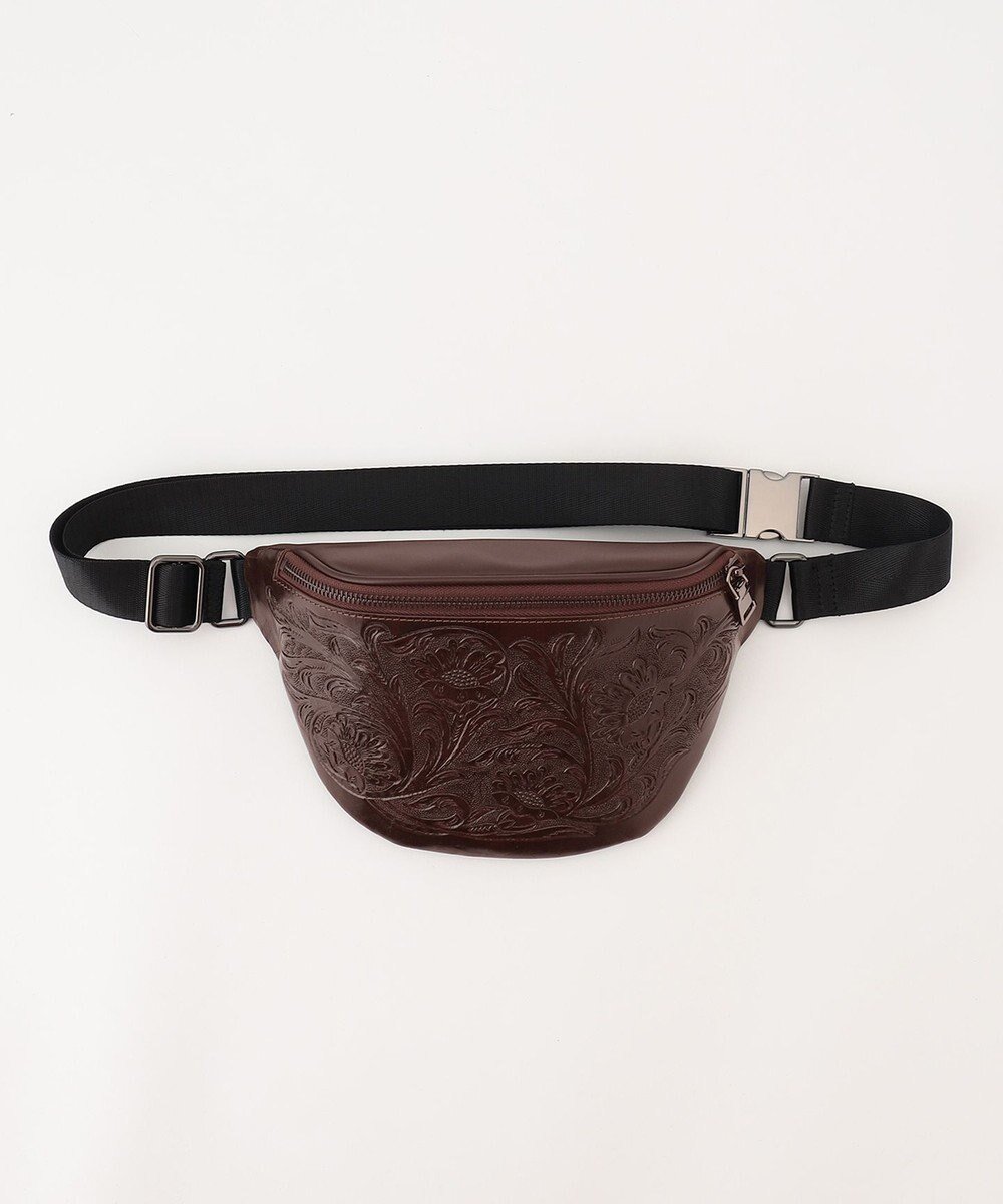 【グレース コンチネンタル/GRACE CONTINENTAL】のWaist bag インテリア・キッズ・メンズ・レディースファッション・服の通販 founy(ファニー) 　ファッション　Fashion　レディースファッション　Fashion for Women　バッグ　Bags　ポーチ&ミニバッグ　Pouches & Mini Bags　ヴィンテージ　Vintage Style　定番　Standard, Basic Item　ハンド　Hand, Handmade　ベーシック　Basic, Essential　ポーチ　Pouch, Small Case　おすすめ　Recommended / Our Picks　ダークブラウン|ID: prp329100004675393 ipo3291000000033785093