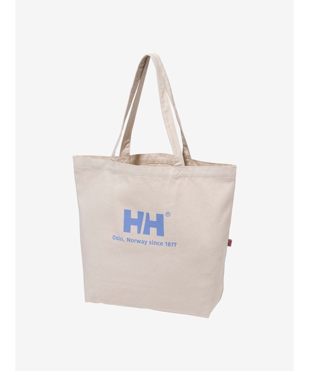 【ヘリーハンセン/HELLY HANSEN】のオーガニックコットンロゴトートL インテリア・キッズ・メンズ・レディースファッション・服の通販 founy(ファニー) 　ファッション　Fashion　レディースファッション　Fashion for Women　バッグ　Bags　キャンバス　Canvas, Canvas Fabric　コンパクト　Compact, Small Size　ショルダー　Shoulder, Shoulder Strap　シンプル　Simple, Minimal　ポケット　Pocket, Pocket Detail　ペールブルー|ID: prp329100004675405 ipo3291000000034315026