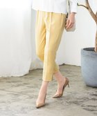 【ティアクラッセ/Tiaclasse】の【洗える】スリットテーパードパンツ ライム|ID: prp329100004675417 ipo3291000000034696295