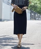 【アイシービー/iCB】の【洗える】 シンセティックハイゲージ ニットスカート ネイビー系|ID: prp329100004675428 ipo3291000000034191085