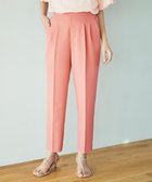 【フェルゥ/Feroux】の美シルエットカラーテーパード パンツ ピンク系|ID: prp329100004675431 ipo3291000000034316254