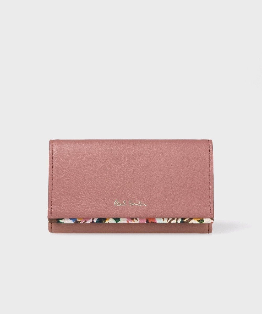 【ポール スミス/Paul Smith】のマーガレットプリントトリム キーケース インテリア・キッズ・メンズ・レディースファッション・服の通販 founy(ファニー) 　ファッション　Fashion　レディースファッション　Fashion for Women　ミニ財布・二つ折り財布　Wallets & Card Cases　アクセサリー　Fashion Accessories　シンプル　Simple, Minimal　プリント　Print, Printed Pattern　マーガレット　Marguerite, Daisy Pattern　財布　Wallet, Purse　ピンク|ID: prp329100004675433 ipo3291000000033785253
