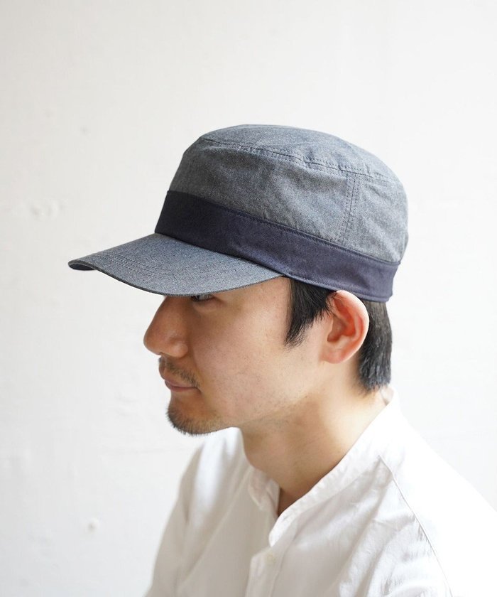 【石田製帽/ISHIDASEIBOU】の【UNISEX】備後デニム キャップ インテリア・キッズ・メンズ・レディースファッション・服の通販 founy(ファニー) https://founy.com/ ファッション Fashion レディースファッション Fashion for Women キャップ&ハット Hats & Caps キャップ Cap, Baseball Cap ギャザー Gathered, Ruffled シンプル Simple, Minimal デニム Denim, Jeans Material ファブリック Fabric, Textile フォルム Silhouette, Form ベーシック Basic, Essential 帽子 Hat, Headwear ユニセックス Unisex, Genderless ワーク Workwear, Utility Style |ID: prp329100004675439 ipo3291000000034316326