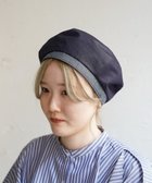 【石田製帽/ISHIDASEIBOU】の備後デニム ベレー ネイビー|ID: prp329100004675440 ipo3291000000034316339