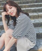 【フェルゥ/Feroux】の【UVケア】バックリボンボリュームスリーブ Tシャツ ホワイト系1|ID: prp329100004675451 ipo3291000000033785324