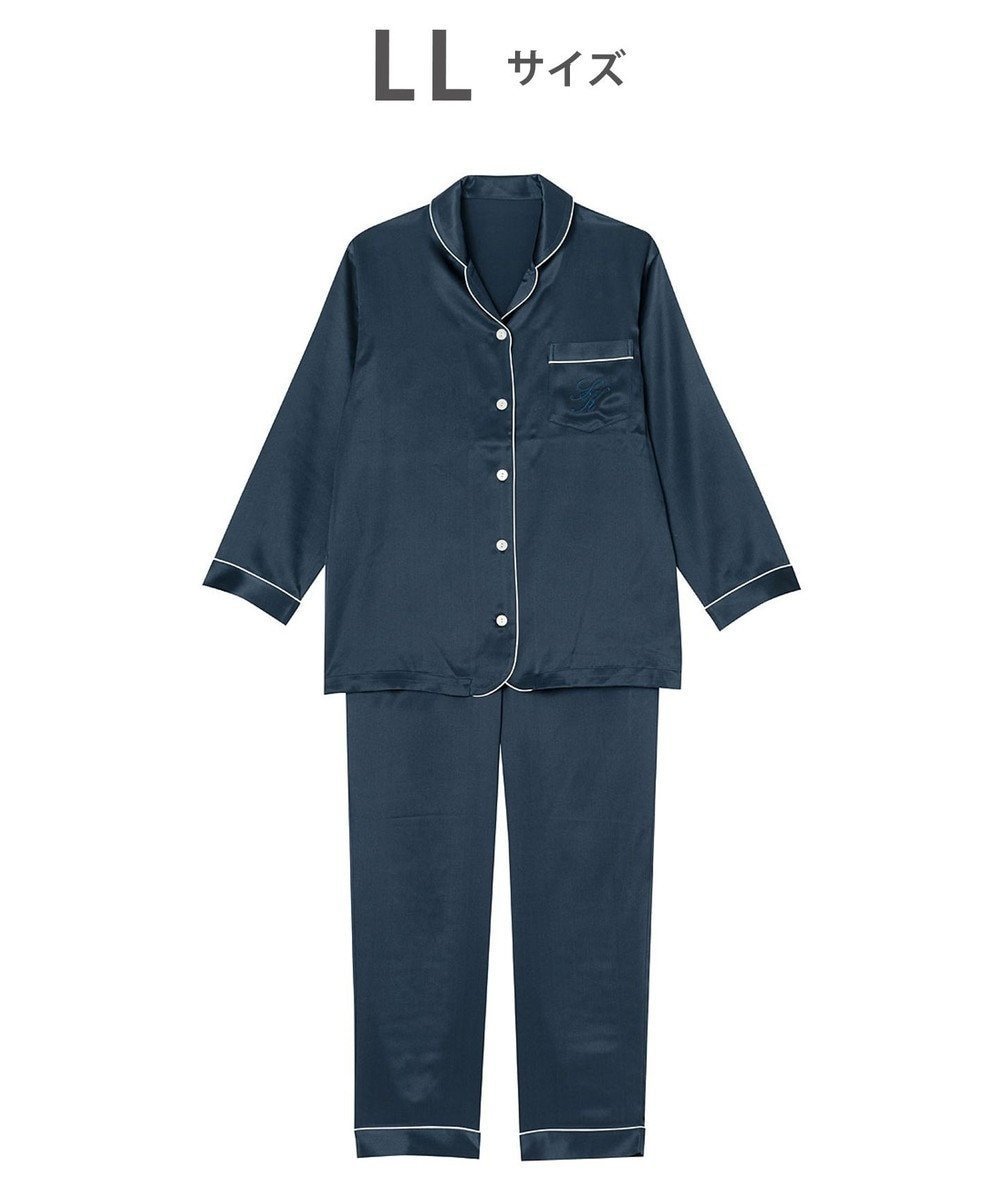 【ワコール 睡眠科学/wacoal suimin】のパジャマ シルク100% 長袖 長ズボン ここちよく眠れる 吸放湿性 レディース YDX542 睡眠科学/ワコール インテリア・キッズ・メンズ・レディースファッション・服の通販 founy(ファニー) ファッション Fashion レディースファッション Fashion for Women トップス・カットソー Cut & Sew Tops サテン Satin, Glossy Fabric シルク Silk, 100% Silk 長袖 Long Sleeve, Full Sleeve パジャマ Pajamas, Sleepwear パターン Pattern, Design Print メンズ Men's, Menswear ロング Long, Long-Length エレガント 上品 Elegant コン|ID: prp329100004675479 ipo3291000000034314920