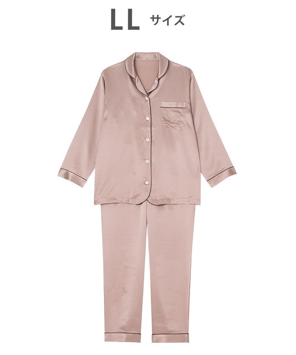 【ワコール 睡眠科学/wacoal suimin】のパジャマ シルク100% 長袖 長ズボン ここちよく眠れる 吸放湿性 レディース YDX542 睡眠科学/ワコール インテリア・キッズ・メンズ・レディースファッション・服の通販 founy(ファニー) ファッション Fashion レディースファッション Fashion for Women トップス・カットソー Cut & Sew Tops サテン Satin, Glossy Fabric シルク Silk, 100% Silk 長袖 Long Sleeve, Full Sleeve パジャマ Pajamas, Sleepwear パターン Pattern, Design Print メンズ Men's, Menswear ロング Long, Long-Length エレガント 上品 Elegant ロマンピンク|ID: prp329100004675479 ipo3291000000034314922