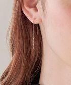 【フィービィー/phoebe】の【K10】グリッターアメリカンチェーンピアス ゴールド|ID: prp329100004675485 ipo3291000000033785436