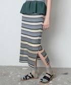 【トリコテ/Tricote】のBORDER SKIRT/ボーダースカート 82BEIGE|ID: prp329100004675505 ipo3291000000033785496