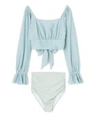 【三愛水着楽園/San-ai Resort】の【SALE】トップス付き3点セット水着 9M 【San-ai Resort(サンアイリゾート)】 人気、トレンドファッション・服の通販 founy(ファニー) ファッション Fashion レディースファッション Fashion for Women 水着 Swimwear レディース水着・ビーチウェア Swimwear & Beachwear おすすめ Recommended / Our Picks アンダー Underwear Essentials スリーブ Sleeve, Long Sleeve / Short Sleeve トレンド Trend, Trending Now ポケット Pocket, Pocket Detail ラップ Wrap, Wrap Design リボン Ribbon, Bow ワイヤー Wire, Wired Bra 夏 Summer S/S・春夏 SS, Spring/Summer, Warm Season 水着 Swimsuit, Swimwear A/W・秋冬 Autumn/Winter thumbnail グリーン|ID: prp329100004675506 ipo3291000000035845662