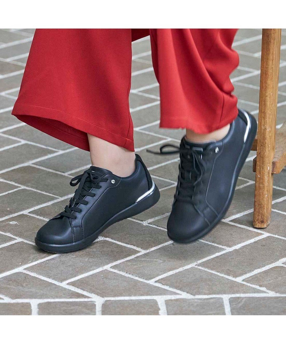 【イング/ing】のing 晴雨兼用スポーツスニーカー インテリア・キッズ・メンズ・レディースファッション・服の通販 founy(ファニー) ファッション Fashion レディースファッション Fashion for Women スポーツウェア Functional & Stylish Sportswear トレンドスニーカー Sneakers & Trainers インソール Shoe Insole 抗菌 Antibacterial, Bacteria-Resistant シューズ Shoes, Footwear シンプル Simple, Minimal スニーカー Sneakers, Trainers スポーツ Sports, Activewear トレンド Trend, Trending Now バランス Balance, Style Balance ビジュー Bijou, Jewel-like Accent ベーシック Basic, Essential レイン Rain, Rainproof ビジネス 仕事 通勤 Business / Work / Commuting ブラック|ID: prp329100004675523 ipo3291000000034316839