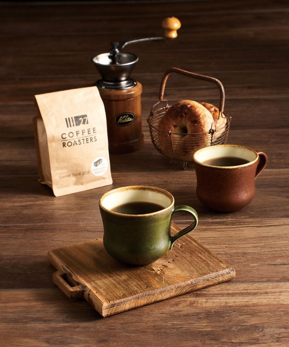 【アイトー製作所/aito】の【ITSUMO】あじわう ペアマグカップ インテリア・キッズ・メンズ・レディースファッション・服の通販 founy(ファニー) 　ファッション　Fashion　レディースファッション　Fashion for Women　グラス　Glass, Eyewear　タンブラー　Tumbler, Travel Mug　ビンテージ　Vintage, Retro Style　グリーン_262004|ID: prp329100004675531 ipo3291000000034315636