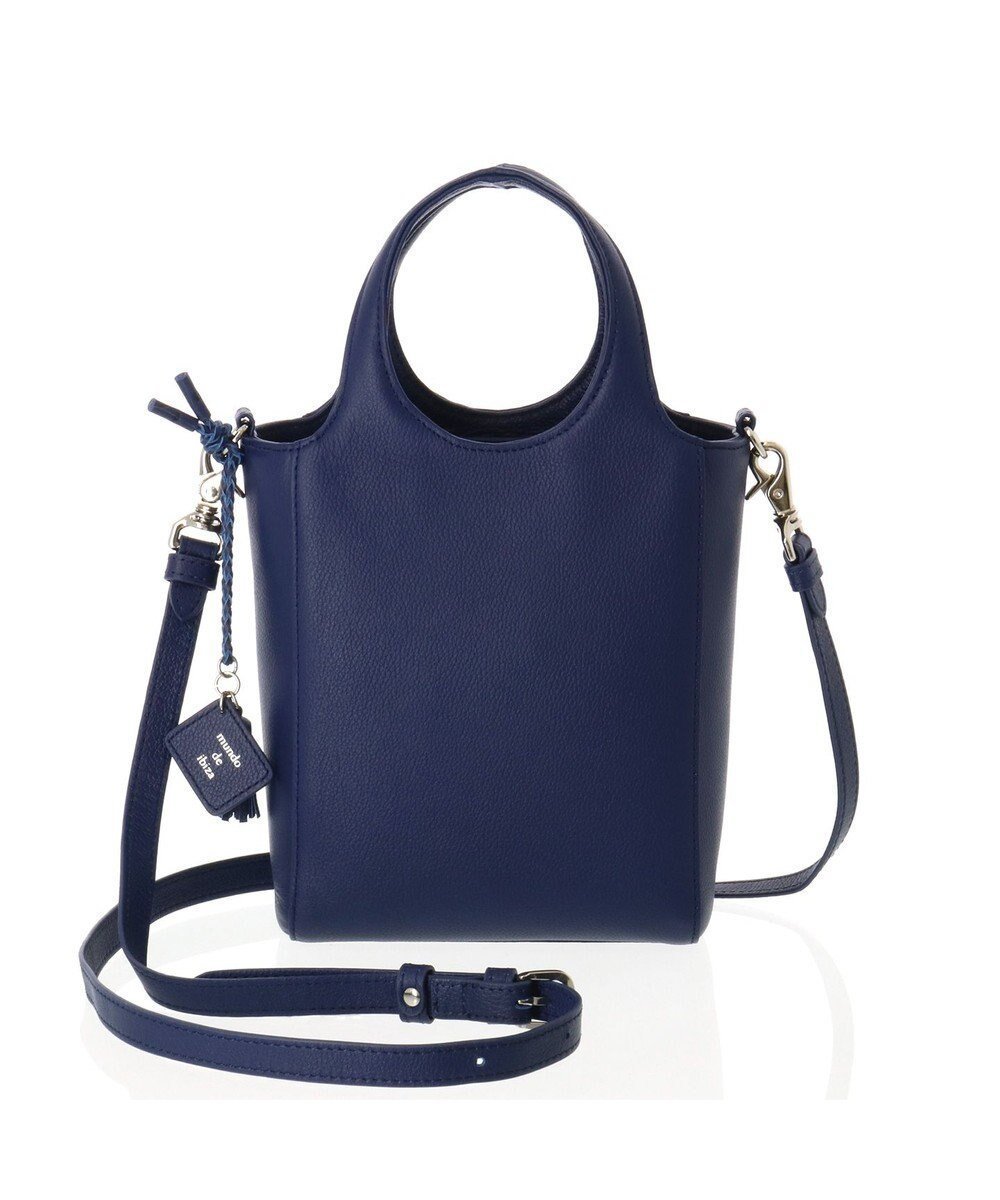 【イビサ/IBIZA】のMUNDO 2WAYバッグ インテリア・キッズ・メンズ・レディースファッション・服の通販 founy(ファニー) 　ファッション　Fashion　レディースファッション　Fashion for Women　バッグ　Bags　紺|ID: prp329100004675536 ipo3291000000034315691