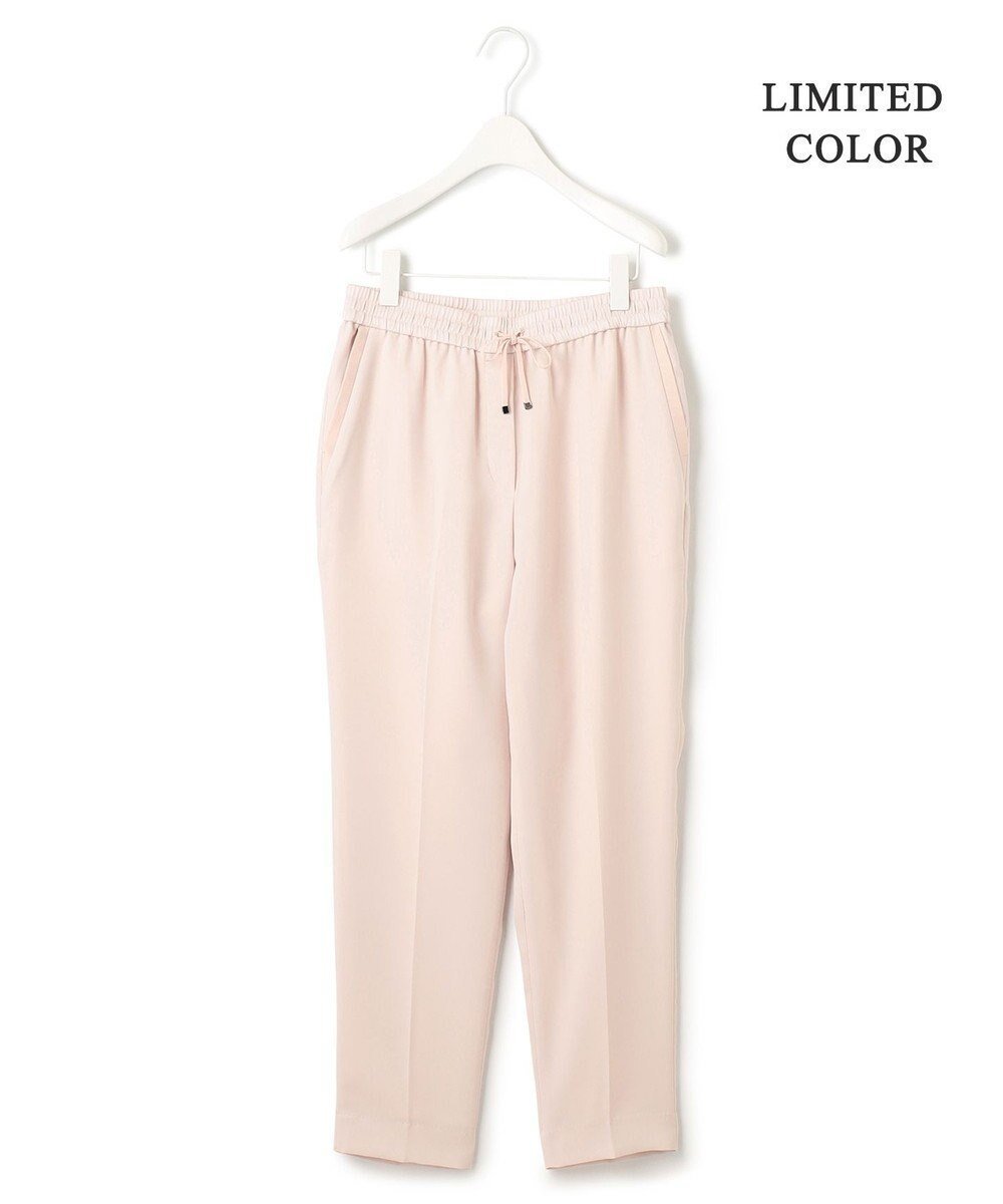 【アイシービー/iCB】の【接触冷感・UVケア・速乾・洗える】FluidBackSatin ドロストパンツ インテリア・キッズ・メンズ・レディースファッション・服の通販 founy(ファニー) 　ファッション　Fashion　レディースファッション　Fashion for Women　パンツ　Pants & Trousers　春　Spring　洗える　Machine Washable　サテン　Satin, Glossy Fabric　セットアップ　Set-Up, Coordinated Outfit　ノースリーブ　Sleeveless, No-Sleeve　人気　Popular, Best Seller　フロント　Front, Front Design　ポケット　Pocket, Pocket Detail　S/S・春夏　SS, Spring/Summer, Warm Season　おすすめ　Recommended / Our Picks　夏　Summer　2023春夏・S/S　Spring/Summer 2023 SS23　2023年　2023　ピンクベージュ系[WEB限定]|ID: prp329100004675538 ipo3291000000034807267