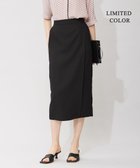 【アイシービー/iCB】の【接触冷感・UVケア・速乾・洗える】FluidBackSatin ナロースカート ブラック系[WEB限定]|ID: prp329100004675539 ipo3291000000035184070