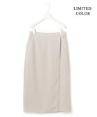 【アイシービー/iCB】の【接触冷感・UVケア・速乾・洗える】FluidBackSatin ナロースカート トープ系[WEB限定]|ID: prp329100004675539 ipo3291000000035184071