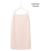 【アイシービー/iCB】の【接触冷感・UVケア・速乾・洗える】FluidBackSatin ナロースカート ピンクベージュ系[WEB限定]|ID: prp329100004675539 ipo3291000000035184073