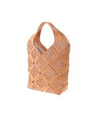 【ゲンテン/genten】のサステナブルカットワーク トートバッグ(中) ヌメベージュ|ID: prp329100004675575 ipo3291000000034317012