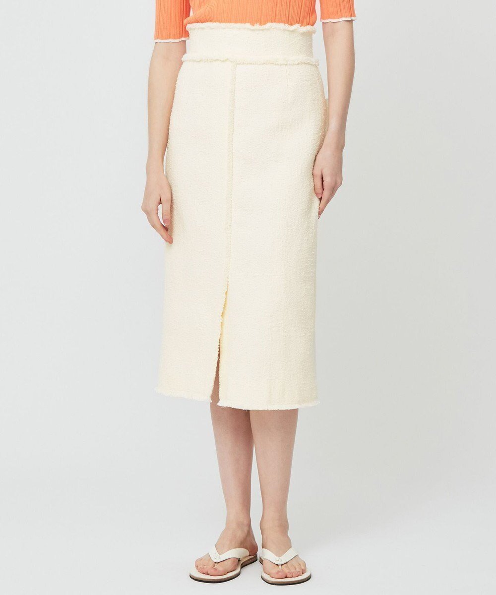 【ベイジ,/BEIGE,】のDAHLIA / スカート インテリア・キッズ・メンズ・レディースファッション・服の通販 founy(ファニー) ファッション Fashion レディースファッション Fashion for Women スカート Skirts 2023年 2023 2023春夏・S/S Spring/Summer 2023 SS23 おすすめ Recommended / Our Picks イタリア Italy カットソー Cut and Sewn Top ジャケット Jacket, Outerwear スニーカー Sneakers, Trainers セットアップ Set-Up, Coordinated Outfit タイトスカート Pencil Skirt, Tight Skirt ツイード Twill, Twill Weave フェミニン Feminine, Girly フリンジ Fringe, Tassel リラックス Relax, Relaxed Fit 夏 Summer 春 Spring S/S・春夏 SS, Spring/Summer, Warm Season Ecru|ID: prp329100004675603 ipo3291000000034317298