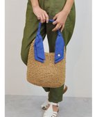 【アンビリオン/UNBILLION】のcachecache 下がりリボンワンハンドルトートバッグ ブルー|ID: prp329100004675609 ipo3291000000034317306