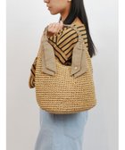 【アンビリオン/UNBILLION】のcachecache 下がりリボンワンハンドルトートバッグ ブラウン|ID: prp329100004675609 ipo3291000000034317307