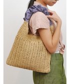 【アンビリオン/UNBILLION】のcachecache フリルワンハンドルペーパー手編みトート ラベンダー|ID: prp329100004675610 ipo3291000000034317327