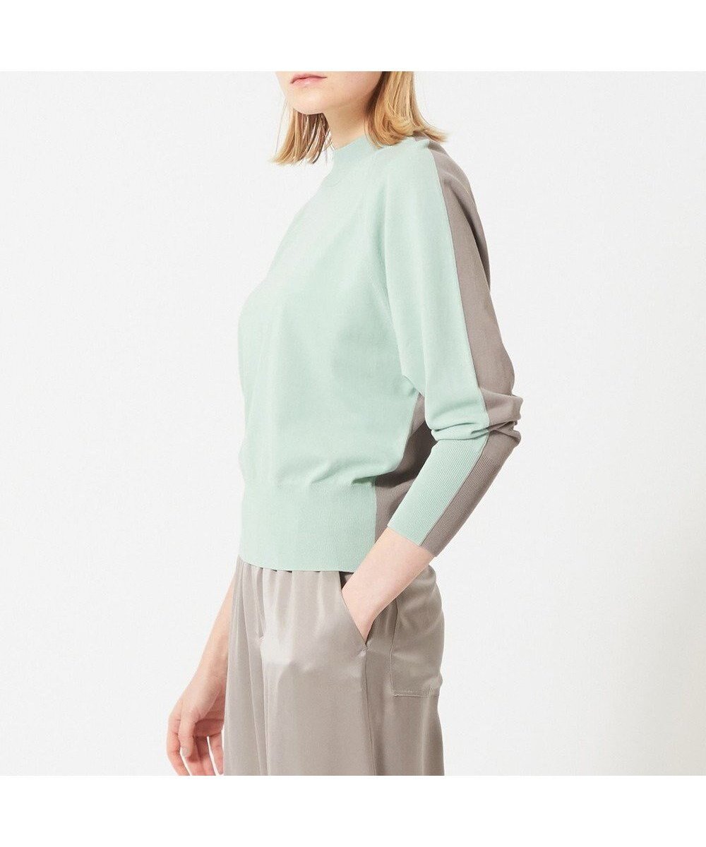 【ベイジ,/BEIGE,】のPIERIS / ドルマンスリーブニット インテリア・キッズ・メンズ・レディースファッション・服の通販 founy(ファニー) 　ファッション　Fashion　レディースファッション　Fashion for Women　トップス・カットソー　Cut & Sew Tops　ニット　Knit Tops & Sweaters　2023年　2023　2023春夏・S/S　Spring/Summer 2023 SS23　コンパクト　Compact, Small Size　セーター　Sweater, Knitwear　バランス　Balance, Style Balance　ブロッキング　Color Blocking, Panel Design　ボトム　Bottoms, Lower Wear　夏　Summer　春　Spring　S/S・春夏　SS, Spring/Summer, Warm Season　Sage x Steel|ID: prp329100004675631 ipo3291000000034377651