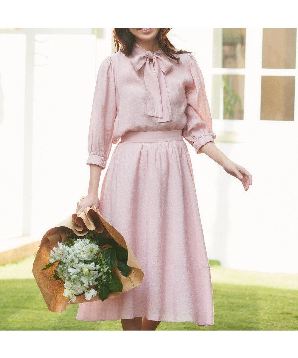 【フェルゥ/Feroux】の【セットアイテム】2WAYボウタイ セットアップ インテリア・キッズ・メンズ・レディースファッション・服の通販 founy(ファニー) 　ファッション　Fashion　レディースファッション　Fashion for Women　ワンピース　Dresses　セットアップ　Set-Up, Coordinated Outfit　リボン　Ribbon, Bow　エレガント 上品　Elegant　夏　Summer　定番　Standard, Basic Item　春　Spring　S/S・春夏　SS, Spring/Summer, Warm Season　ピンク系|ID: prp329100004675632 ipo3291000000034317554