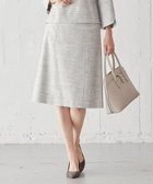 【ジェイ プレス/J.PRESS】のライトツイードストレッチ スカート ライトグレー系1|ID: prp329100004675655 ipo3291000000033786059