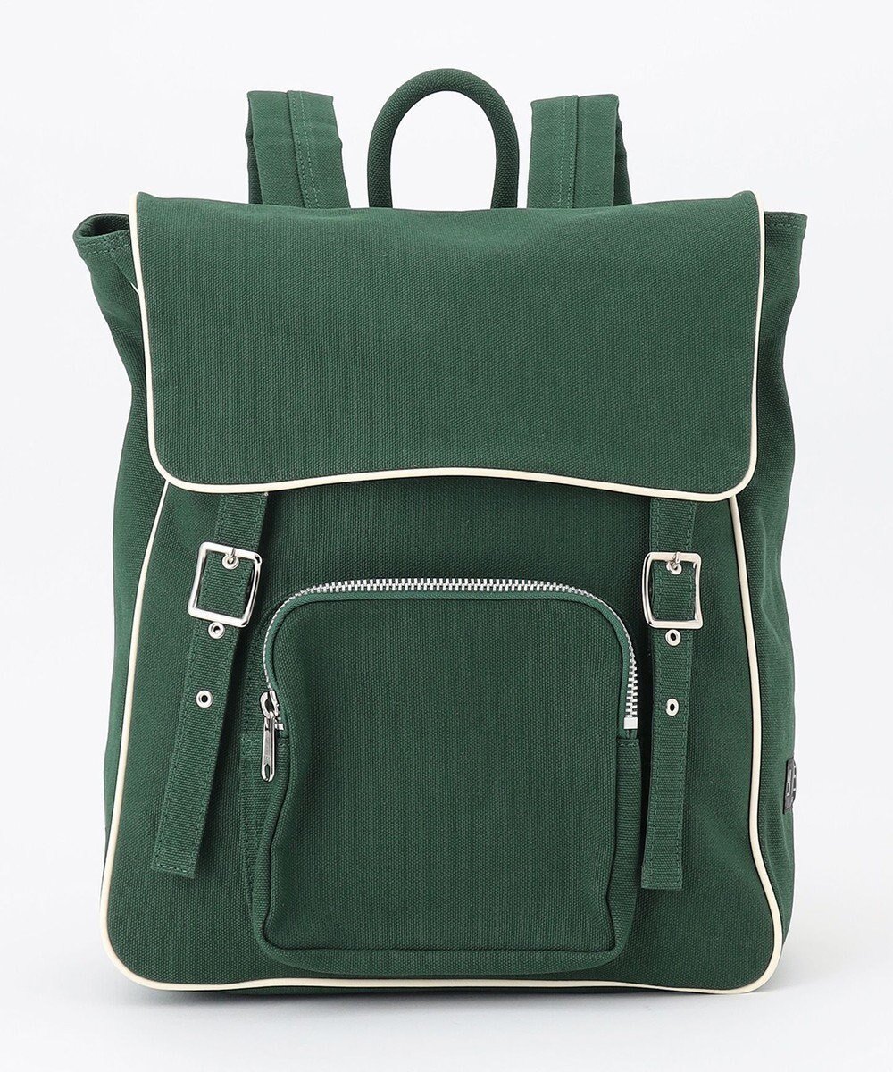 【ユーシ/YUSHI】のARLE - RUCKSACK 帆布リュックサック インテリア・キッズ・メンズ・レディースファッション・服の通販 founy(ファニー) 　ファッション　Fashion　レディースファッション　Fashion for Women　バッグ　Bags　ショルダー　Shoulder, Shoulder Strap　シンプル　Simple, Minimal　トレンド　Trend, Trending Now　定番　Standard, Basic Item　パイピング　Piping, Trim Design　フィット　Fit, Slim Fit　フォルム　Silhouette, Form　フラップ　Flap, Flap Pocket　ボストンバッグ　Boston Bag, Retro Bag　ポケット　Pocket, Pocket Detail　リュック　Backpack, Rucksack　日本製　Made In Japan　グリーン|ID: prp329100004675658 ipo3291000000034318306