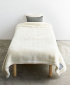 【ルームアンドスプール/LOOM&SPOOL】の【洗える】SRN2メリノウール毛布シングル アイボリーIV|ID: prp329100004675665 ipo3291000000034318383